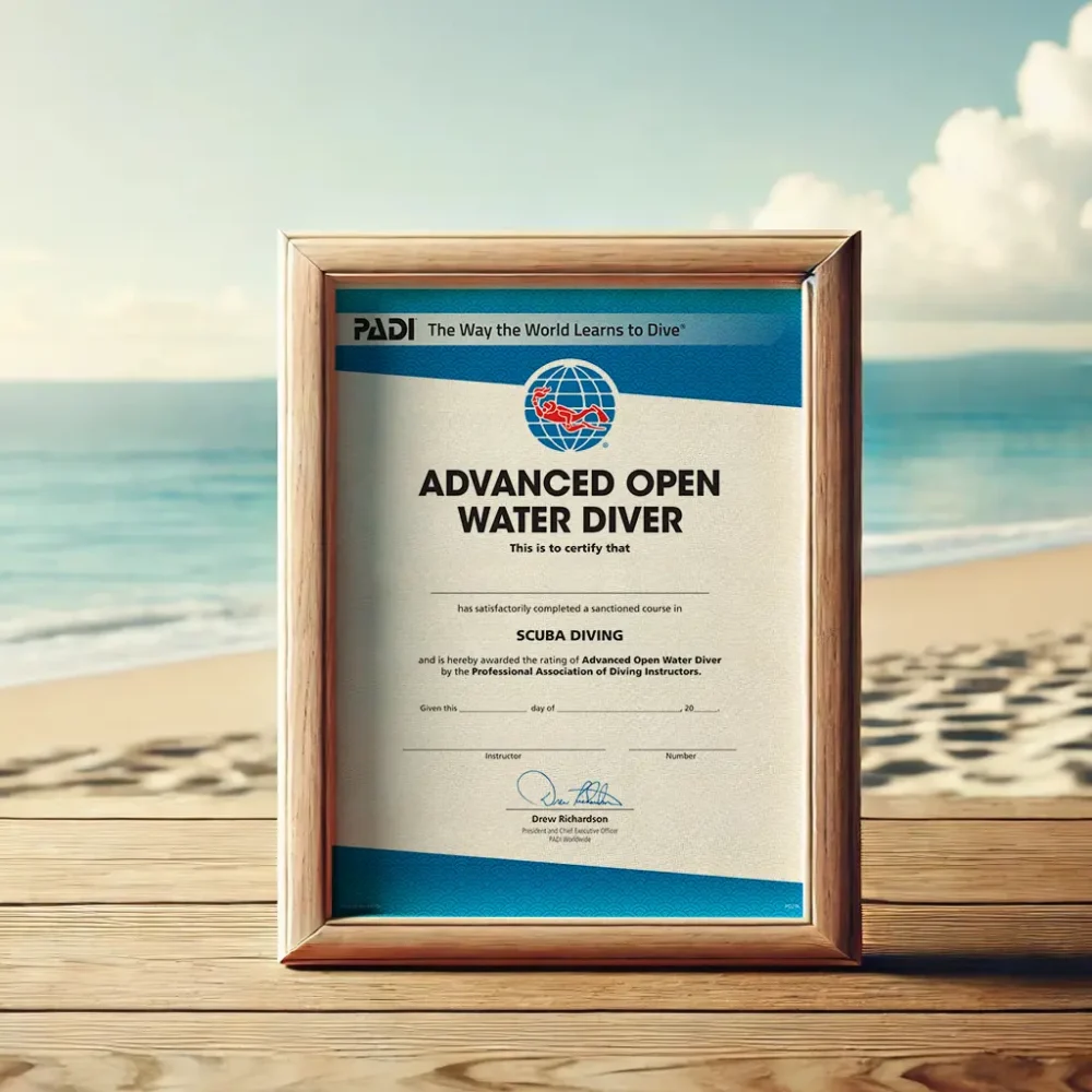 進階開放水域潛水員課程